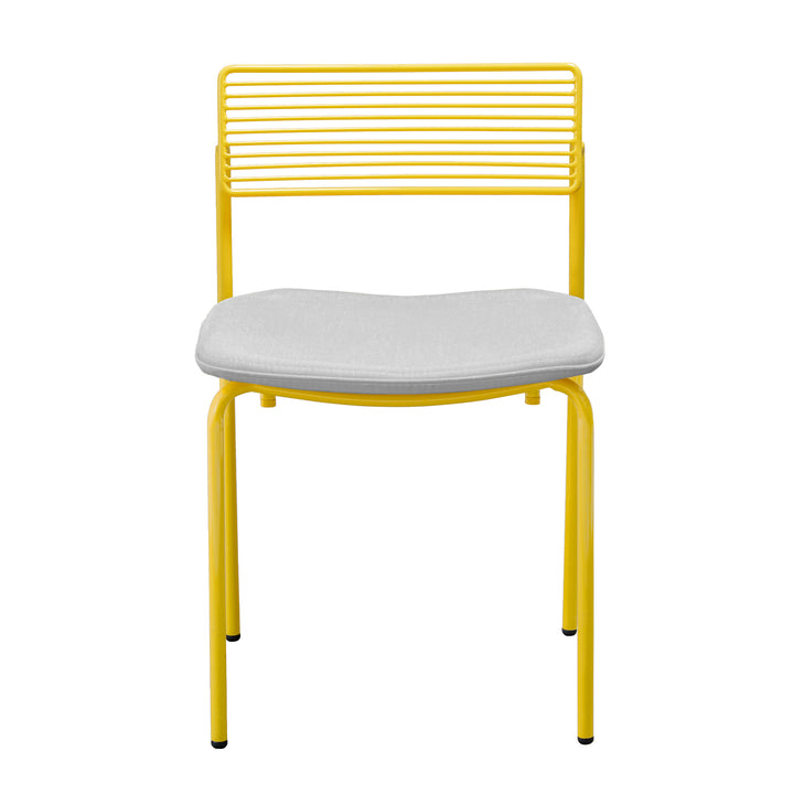 The Rachel Chair - Set of 2 - Bend Goods - Chairs - Yellow - Add Granite Seat Pad - HORNE