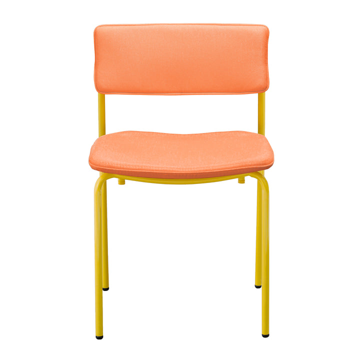 The Rachel Chair - Set of 2 - Bend Goods - Chairs - Yellow - Add Melon Bikini Pad - HORNE