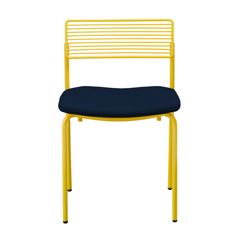 The Rachel Chair - Set of 2 - Bend Goods - Chairs - Black - Add Teal Seat Pad - HORNE