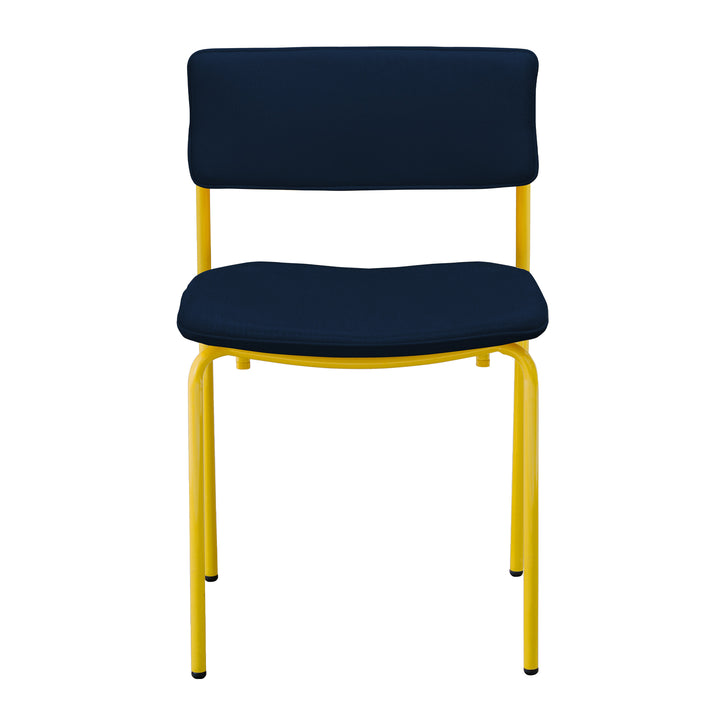 The Rachel Chair - Set of 2 - Bend Goods - Chairs - Yellow - Add Navy Bikini Pad - HORNE