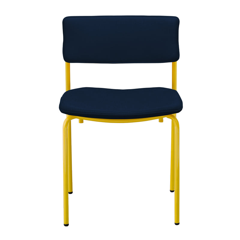 The Rachel Chair - Set of 2 - Bend Goods - Chairs - Black - Add Teal Seat Pad - HORNE