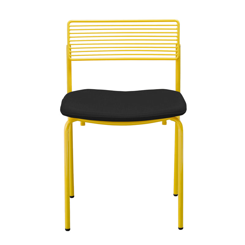 The Rachel Chair - Set of 2 - Bend Goods - Chairs - Black - Add Teal Seat Pad - HORNE