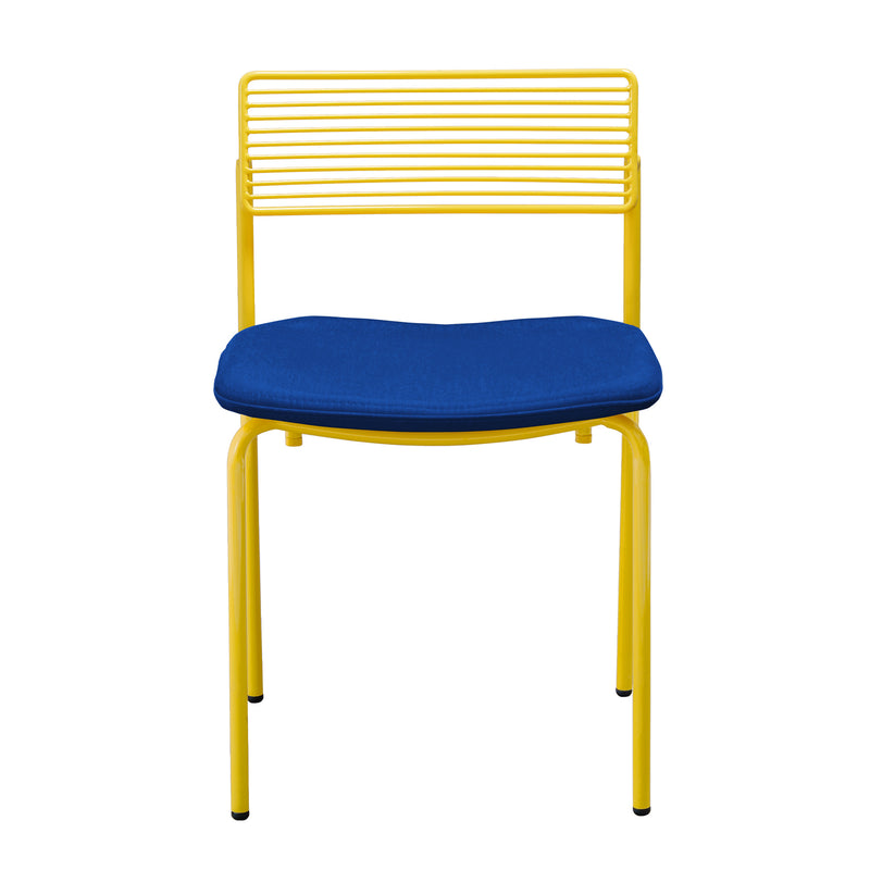 The Rachel Chair - Set of 2 - Bend Goods - Chairs - Black - Add Teal Seat Pad - HORNE