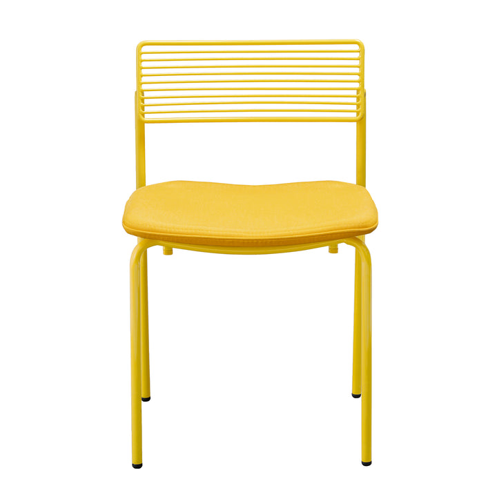 The Rachel Chair - Set of 2 - Bend Goods - Chairs - Yellow - Add Yellow Seat Pad - HORNE
