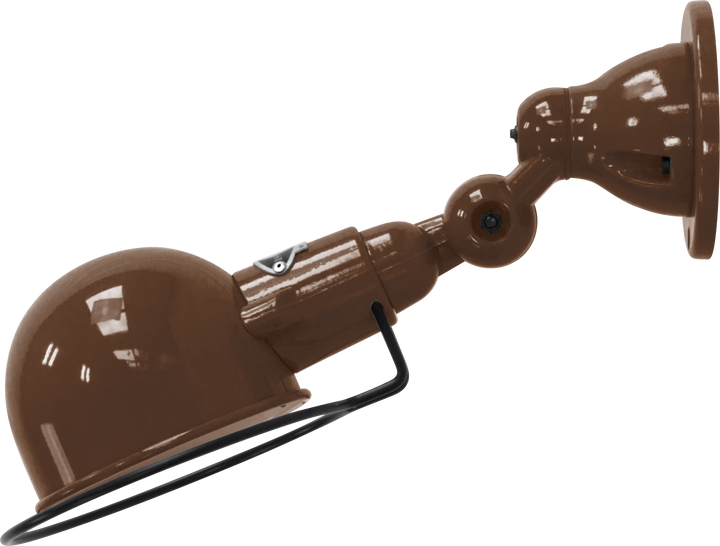 Signal Wall Sconce - SI300 - Glossy Finish - Jielde - Wall Sconces - No Switch - Chocolate - RAL8017 - HORNE
