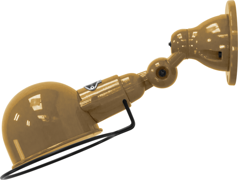 Signal Wall Sconce - SI300 - Glossy Finish - Jielde - Wall Sconces - No Switch - Yellow Sulfur - RAL1016 - HORNE