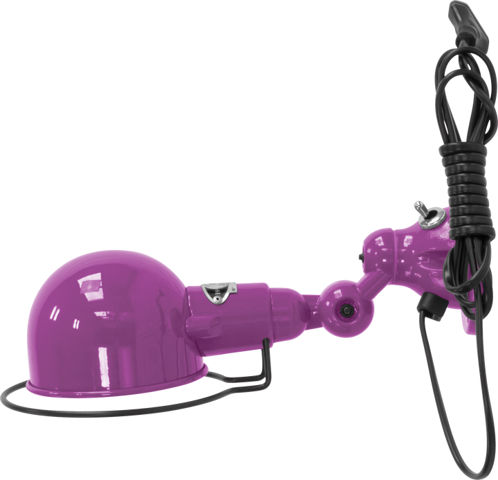 Signal Wall Sconce - SI300 - Glossy Finish - Jielde - Wall Sconces - With Plug & Cord - Fuschia - RAL4008 - HORNE