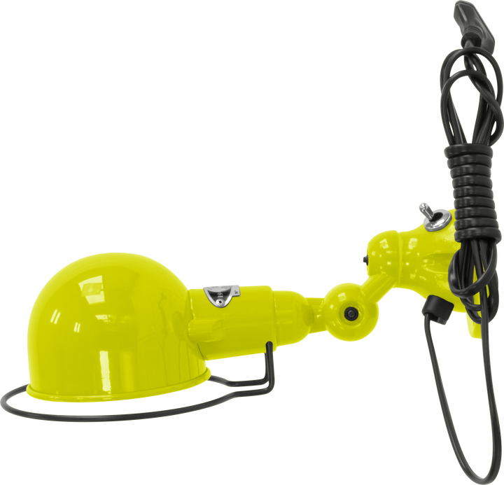 Signal Wall Sconce - SI300 - Glossy Finish - Jielde - Wall Sconces - With Plug & Cord - Yellow Sulfur - RAL1016 - HORNE