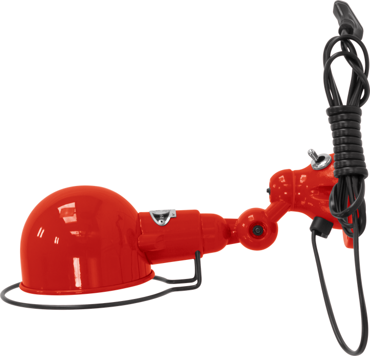 Signal Wall Sconce - SI300 - Glossy Finish - Jielde - Wall Sconces - With Plug & Cord - Red - RAL3020 - HORNE