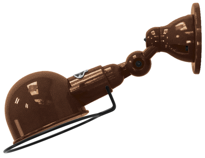 Signal Wall Sconce - SI300 - Glossy Finish - Jielde - Wall Sconces - No Switch - Hammered Copper - HORNE