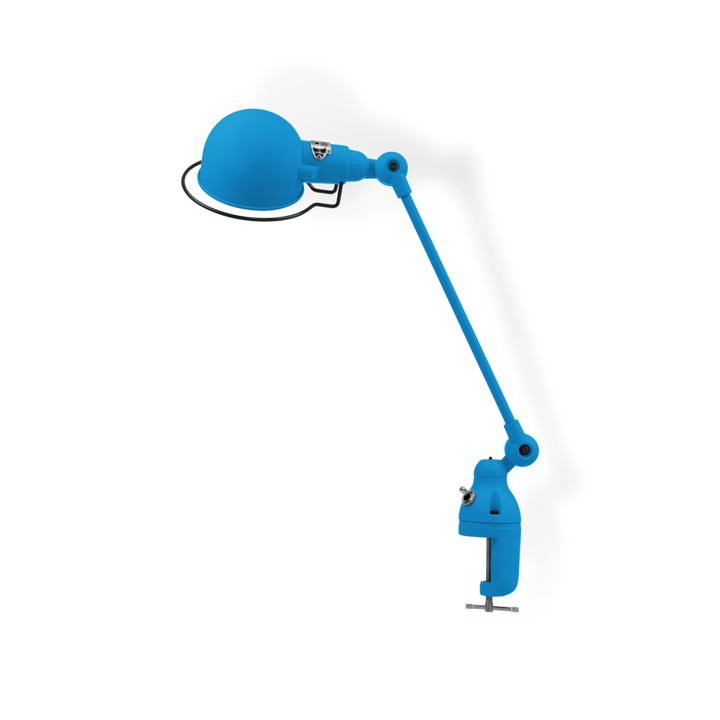 Signal 1 - Arm Clamp Lamp - SI312 - Jielde - Table + Task - Glossy - Blue - RAL5012 - HORNE
