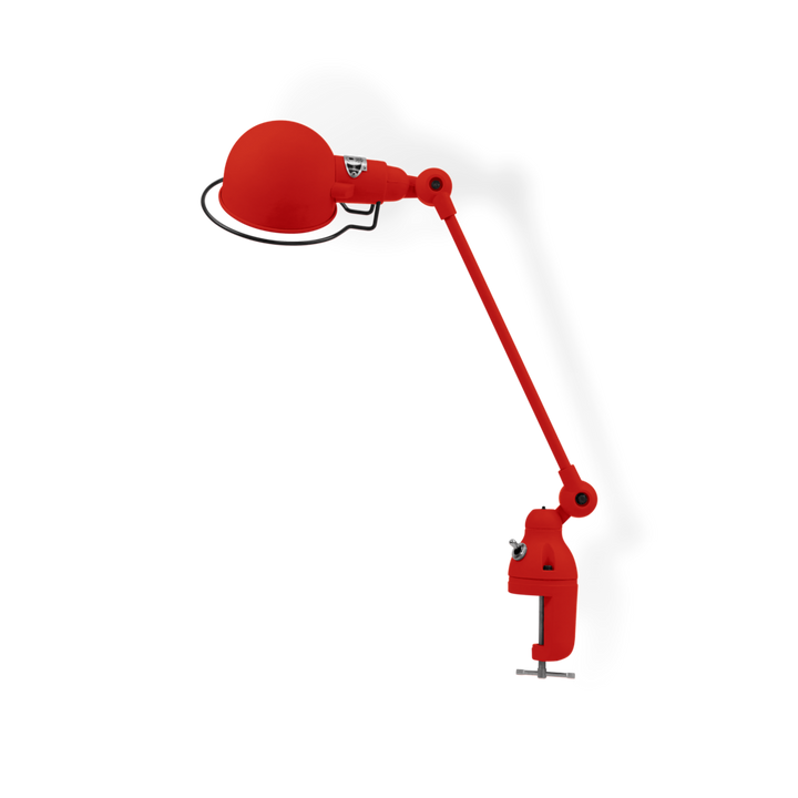 Signal 1 - Arm Clamp Lamp - SI312 - Jielde - Table + Task - Glossy - Red - RAL3020 - HORNE