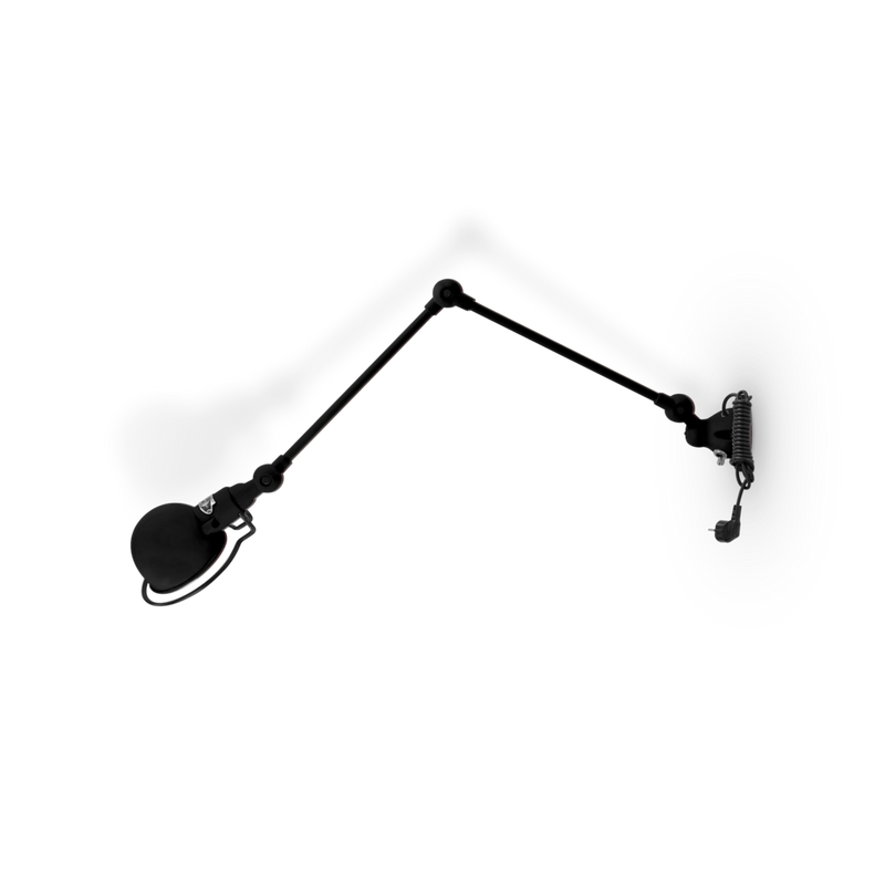 Signal 2 - Arm Wall Sconce - SI331CS - Plug & Cord - Jielde - Wall Sconces - Glossy - Apple Green - RAL6018 - HORNE