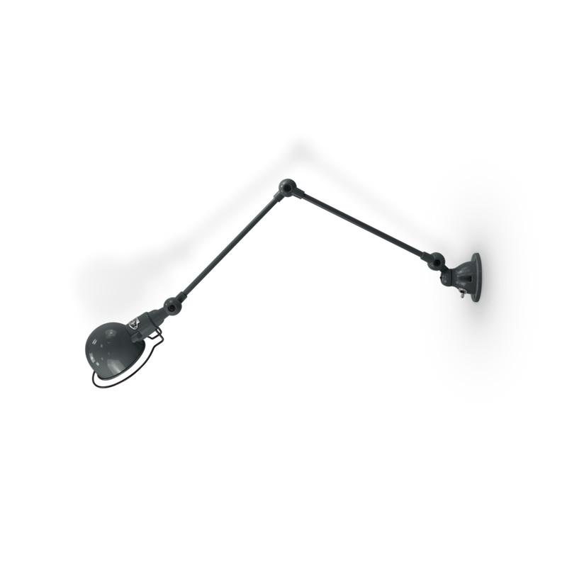 Signal 2 - Arm Wall Sconce - SI331 - Glossy Finish - Jielde - Wall Sconces - No Switch - Apple Green - RAL6018 - HORNE