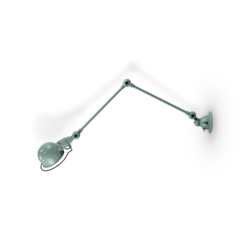 Signal 2 - Arm Wall Sconce - SI331 - Glossy Finish - Jielde - Wall Sconces - No Switch - Apple Green - RAL6018 - HORNE