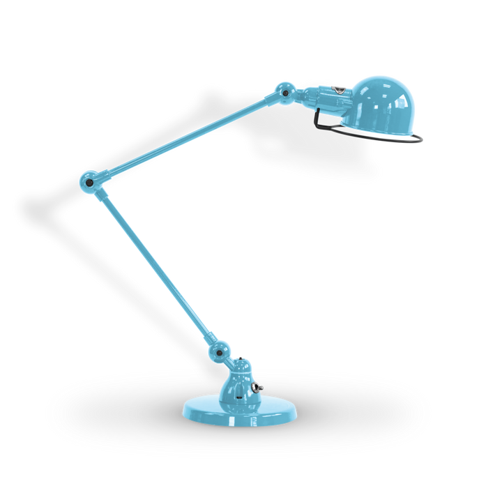 Signal Desk Lamp - SI333 - Jielde - Table + Task - Glossy - Pastel Blue - RAL5024