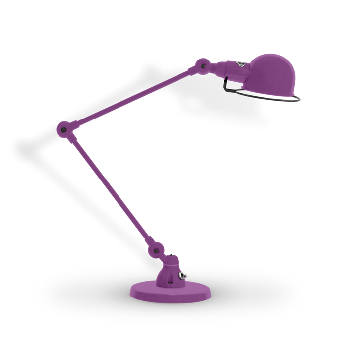 Signal Desk Lamp - SI333 - Jielde - Table + Task - Matte - Fuschia - RAL4008 - HORNE