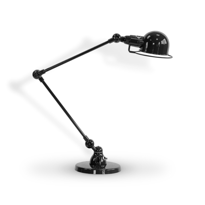 Signal Desk Lamp - SI333 - Jielde - Table + Task - Glossy - Hammered Black - HORNE