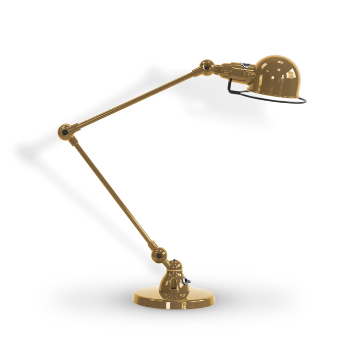 Signal Desk Lamp - SI333 - Jielde - Table + Task - Glossy - Bronze - RAL1036 - HORNE