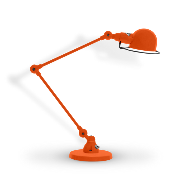 Signal Desk Lamp - SI333 - Jielde - Table + Task - Matte - Orange - RAL2004 - HORNE