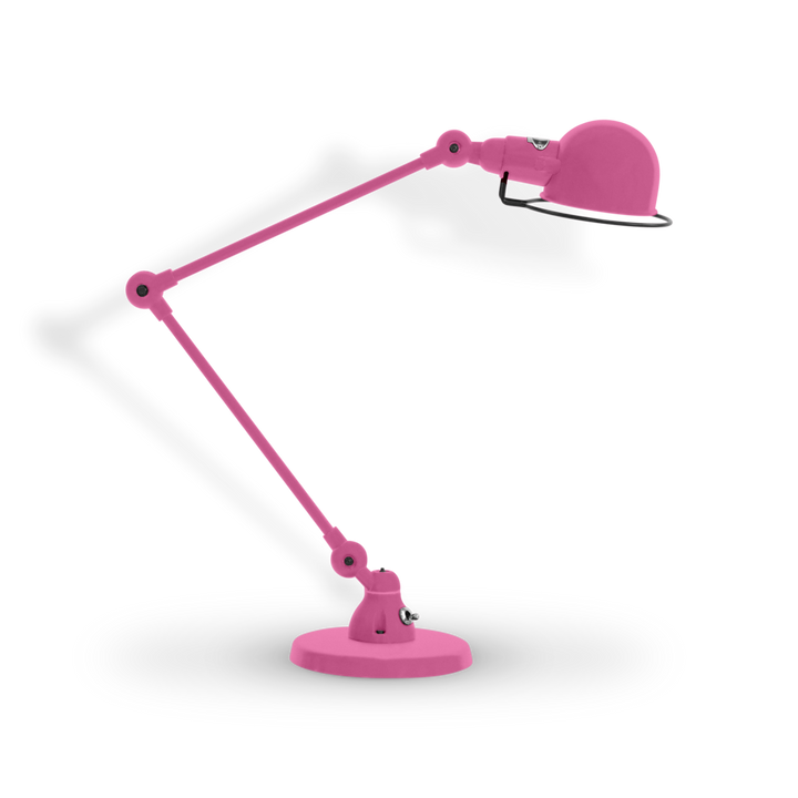 Signal Desk Lamp - SI333 - Jielde - Table + Task - Matte - Pink - RAL4003 - HORNE