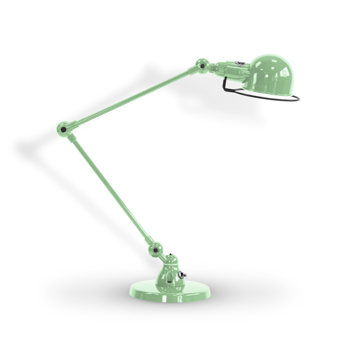 Signal Desk Lamp - SI333 - Jielde - Table + Task - Glossy - Water Green - RAL6019 - HORNE