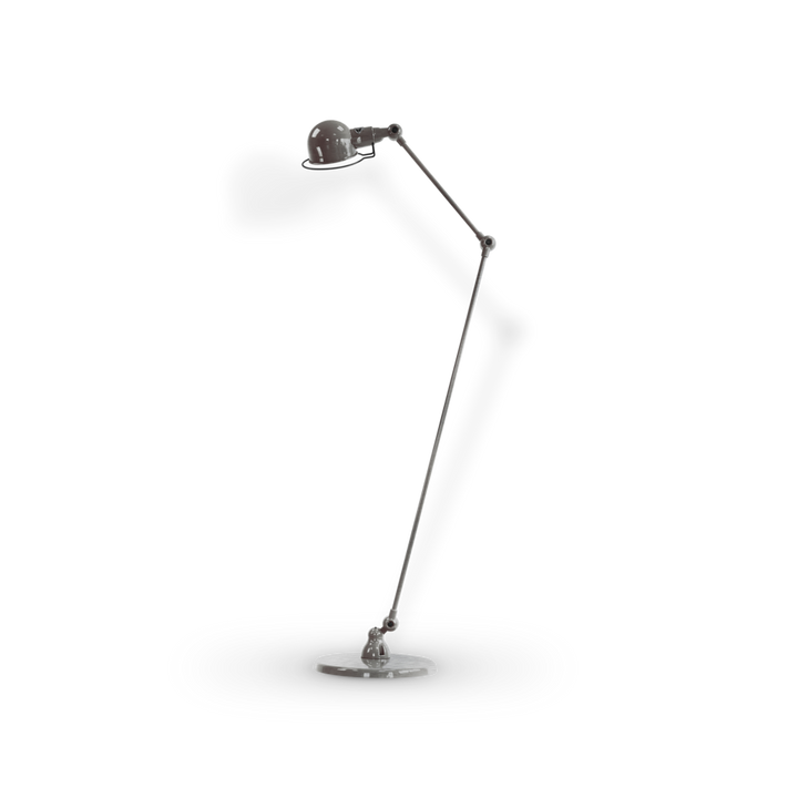 Signal Floor Lamp - SI833 - Jielde - Floor Lamps - Glossy - Brushed Steel - HORNE