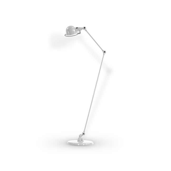 Signal Floor Lamp - SI833 - Jielde - Floor Lamps - Glossy - Silver Grey - RAL9006 - HORNE