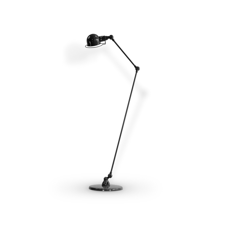Signal Floor Lamp - SI833 - Jielde - Floor Lamps - Glossy - Hammered Black - HORNE