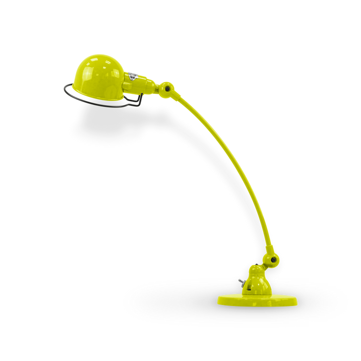 Signal Curved Arm Desk Lamp - SIC400 - Jielde - Table + Task - Glossy - Yellow Sulfur - RAL1016 - HORNE