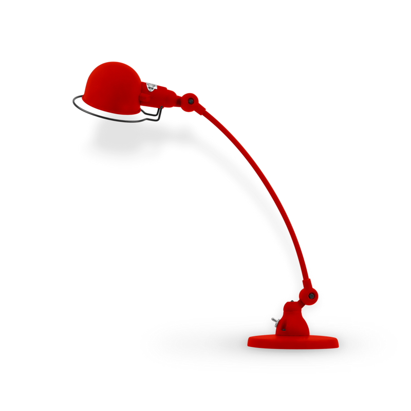 Signal Curved Arm Desk Lamp - SIC400 - Jielde - Table + Task - Matte - Blue - RAL5012 - HORNE