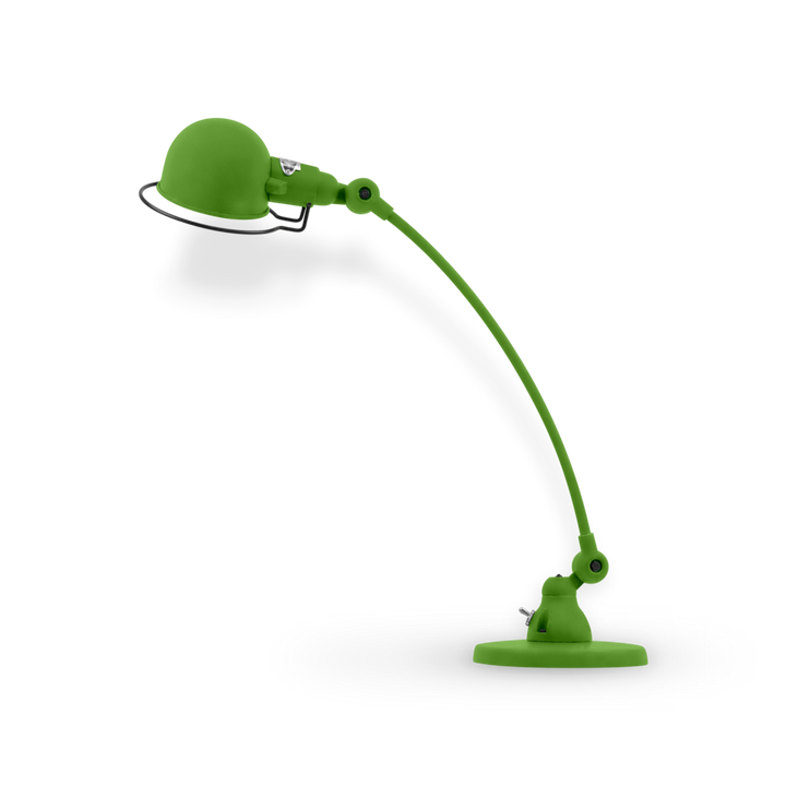 Signal Curved Arm Desk Lamp - SIC400 - Jielde - Table + Task - Matte - Apple Green - RAL6018 - HORNE