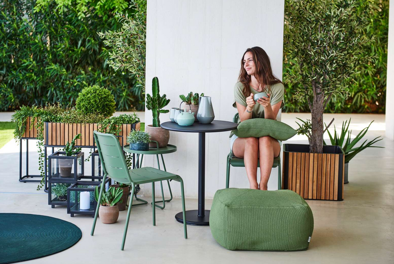 Combine Teak Planter - Cane Line - Planters - HORNE