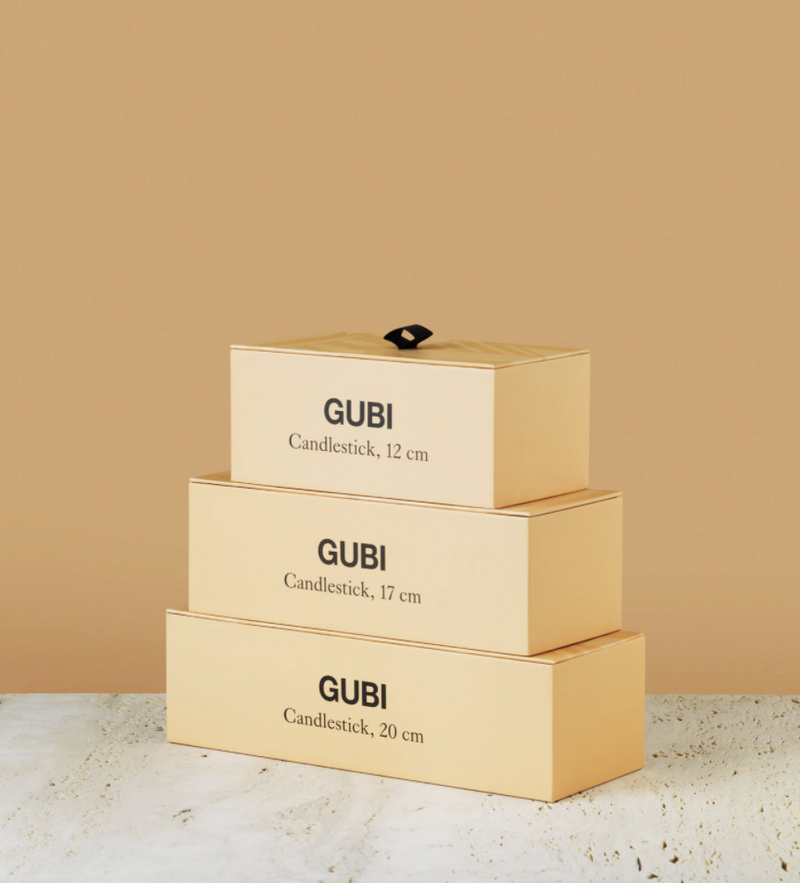 Gubi Antique Brass Candlestick by Space Copenhagen 