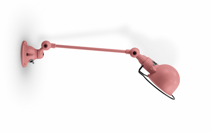 Signal 1 - Arm Wall Sconce - SI301 - Glossy Finish - Jielde - Wall Sconces - Old Rose - RAL 3014 - No Switch - HORNE