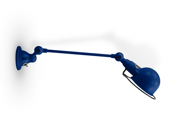 Signal 1 - Arm Wall Sconce - SI301 - Glossy Finish - Jielde - Wall Sconces - Sapphire Blue - RAL5003 - No Switch - HORNE