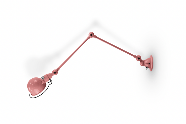 Signal 2 - Arm Wall Sconce - SI331 - Glossy Finish - Jielde - Wall Sconces - No Switch - Old Rose - RAL3014 - HORNE