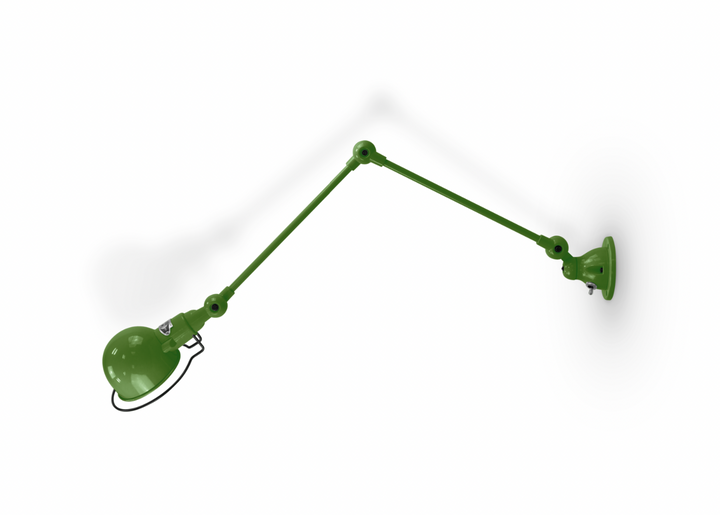 Signal 2 - Arm Wall Sconce - SI331 - Glossy Finish - Jielde - Wall Sconces - No Switch - Herb Green - RAL6010 - HORNE