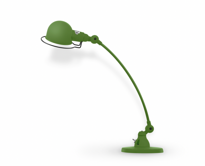 Signal Curved Arm Desk Lamp - SIC400 - Jielde - Table + Task - Matte - Herb Green - RAL6010 - HORNE