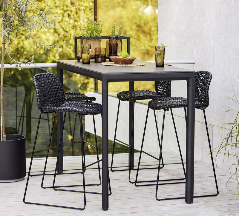 Vibe Bar Chair - Cane Line - Outdoor Furniture - HORNE