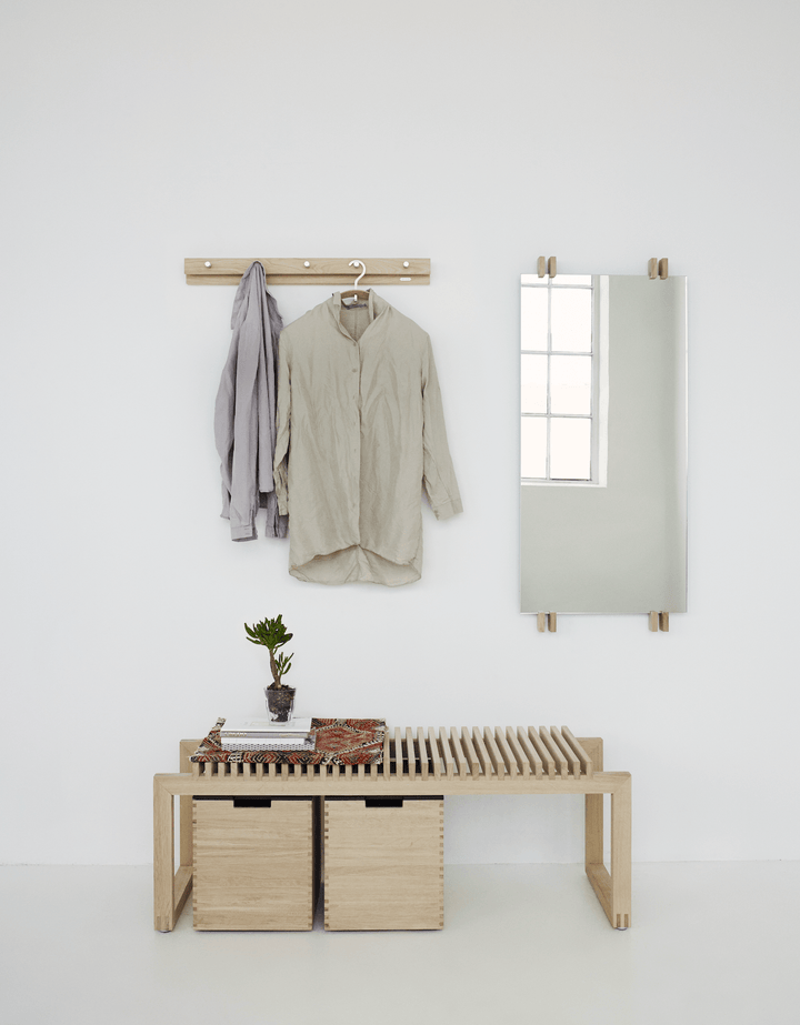 Cutter Coat Rack - 29" - Skagerak by Fritz Hansen - Coat + Key Racks - Oak / Black - HORNE