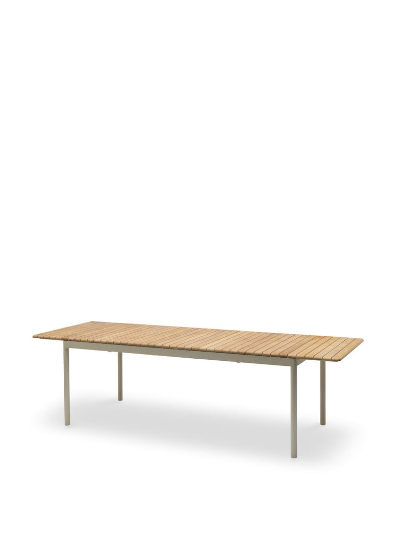 Pelagus Table - Skagerak by Fritz Hansen - Outdoor Furniture - Light Ivory - No Extension Plate - HORNE