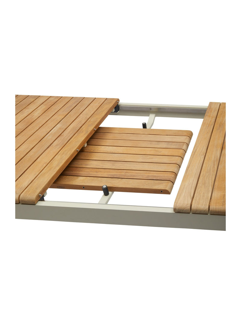 Pelagus Table - Skagerak by Fritz Hansen - Outdoor Furniture - Light Ivory - No Extension Plate - HORNE