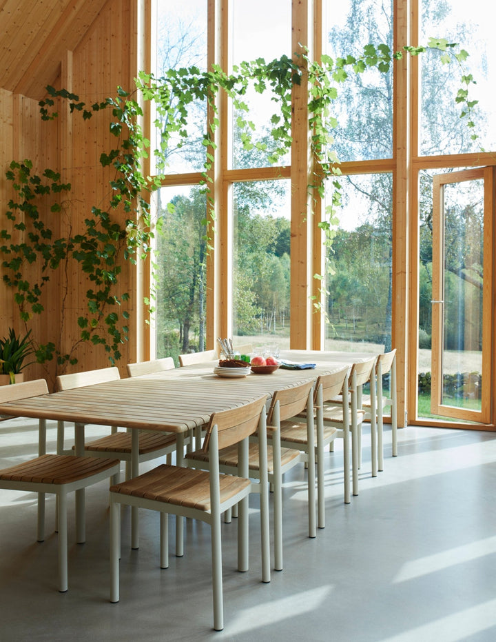 Pelagus Table - Skagerak by Fritz Hansen - Outdoor Furniture - Hunter Green - No Extension Plate - HORNE