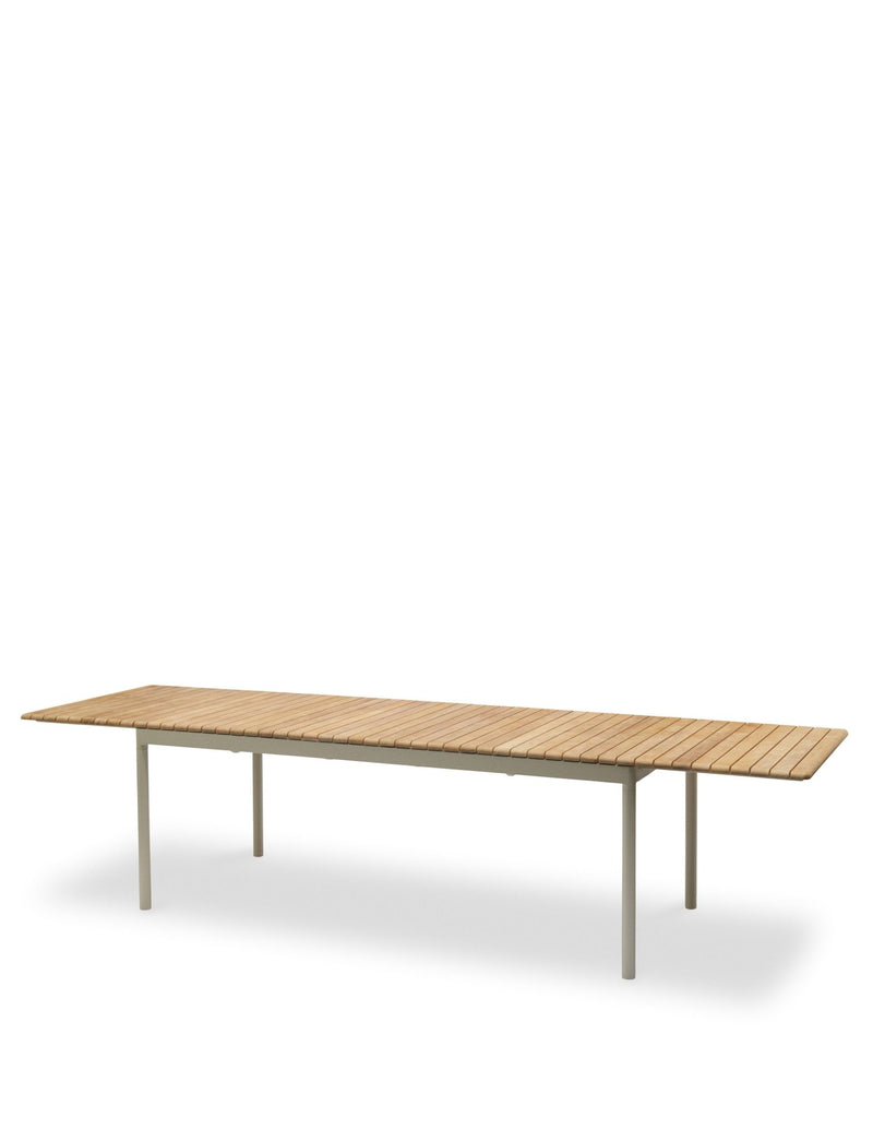 Pelagus Table - Skagerak by Fritz Hansen - Outdoor Furniture - Light Ivory - No Extension Plate - HORNE