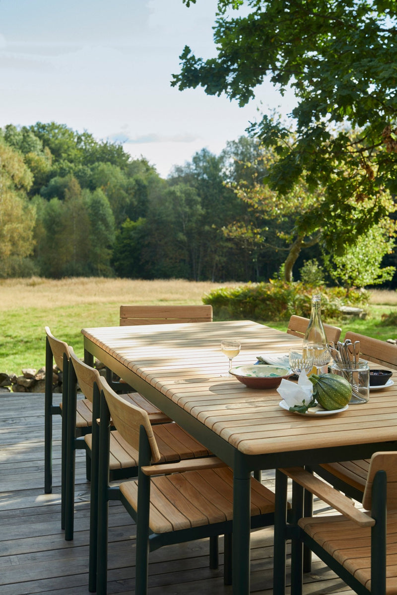 Pelagus Table - Skagerak by Fritz Hansen - Outdoor Furniture - Light Ivory - No Extension Plate - HORNE