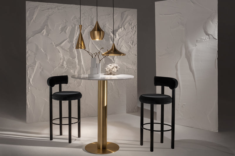 Fat Bar Stool - Tom Dixon - Stools + Benches + Ottomans - Counter Height - Hero - 0211 - HORNE