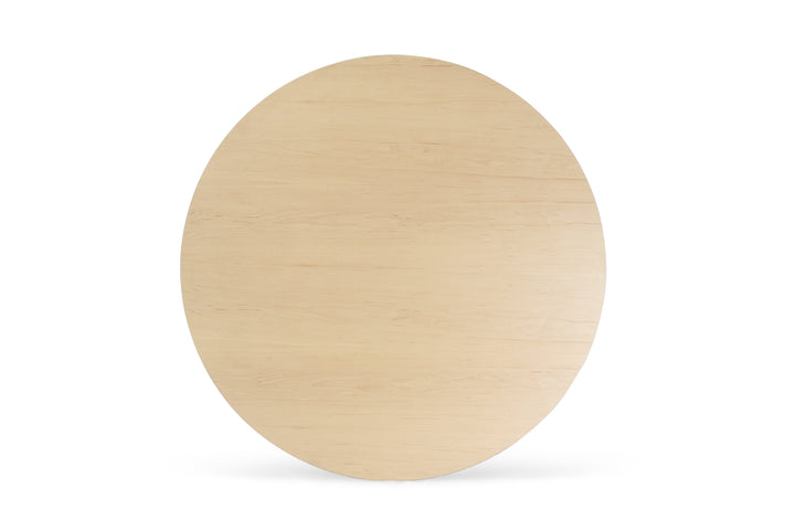 Williams Coffee Table - Small Circle - Tronk - Tables + Desks - Maple - Brassy Gold - HORNE