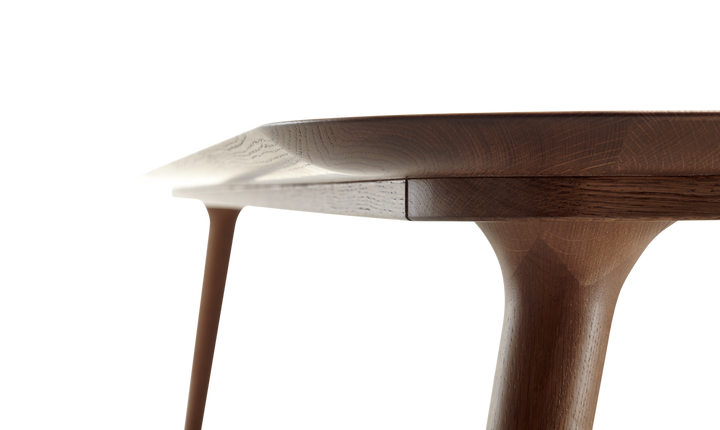 Zio Dining Table - Moooi - Tables - Model 190 - Black Stained - HORNE