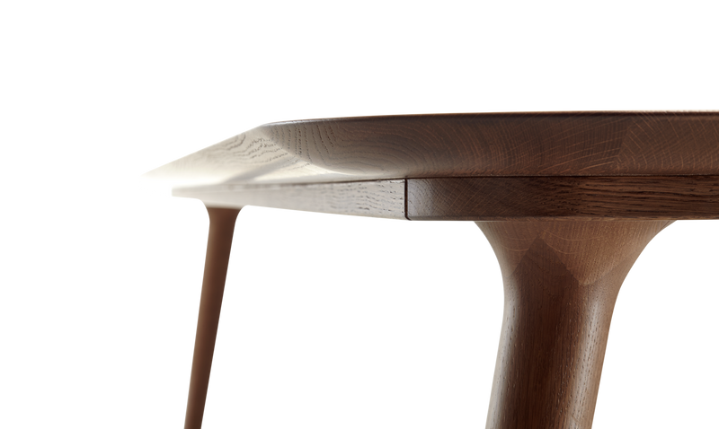 Zio Dining Table - Moooi - Tables - Model 190 - Black Stained - HORNE